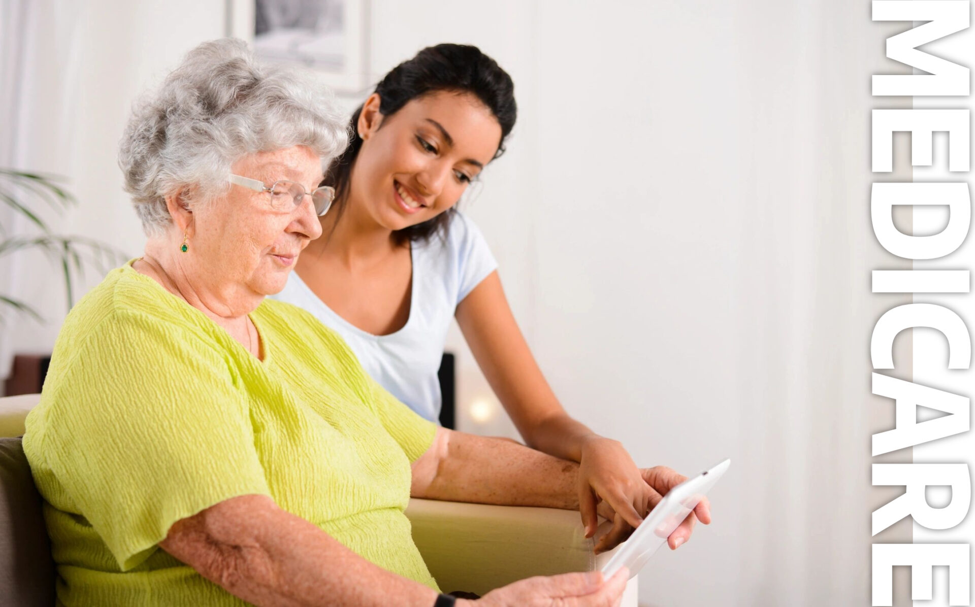 Elderly Patients meeting with agents